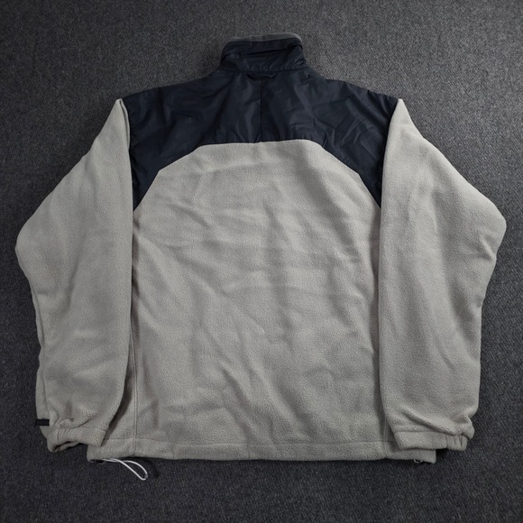 Columbia Interchange Bugaboo Fleece Jacket Mens Size L Gray Black Zip Up Outdoor - Picture 5 of 9